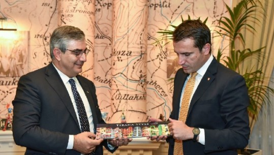 Senatori Luciano D’Alfonso në Tiranë, Veliaj: Mezi pres që të përparojmë me investimet italiane
