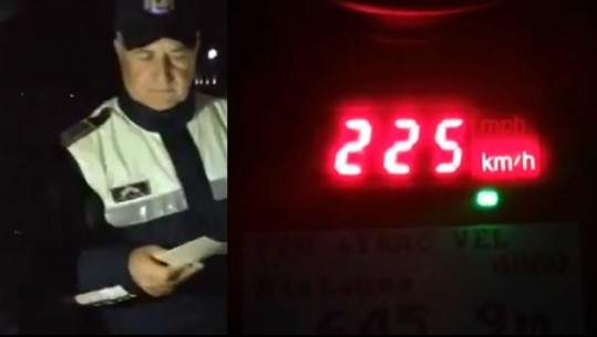 Me shpejtësi 225 km/h, policia rrugore ndalon të riun, çfarë ndodhi gjatë natës në Tiranë-Durrës