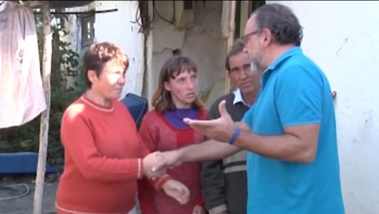 Rasti në Report Tv, Leli në familjen e varfër në Vlorë: Do ju ndërtojmë shtëpi të re