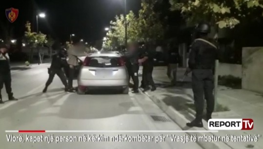 VIDEO/I kërkuar në Itali për tentativë vrasje, arrestohet në Vlorë 32-vjeçari (EMRI)