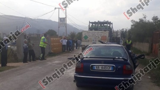 Aksident i rëndë në Berat, një i plagosur me urgjencë drejt Tiranës (EMRAT+FOTOT)