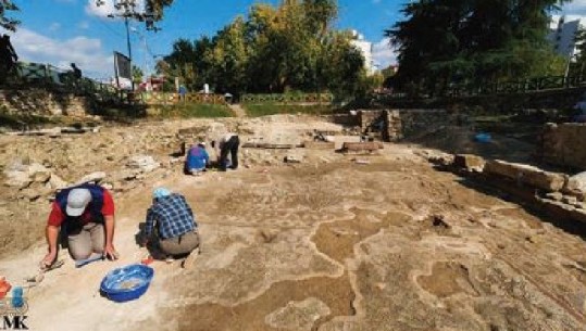 Bazilika e Elbasanit pas zbulimit në 2007-n nis të dokumentohet
