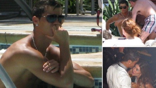 Pak çaste pas përdhunimit, Ronaldo shijon koktejlin dhe masazhin buzë pishinës (Video)
