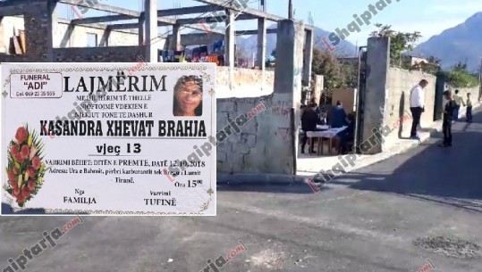 Vdekja e 13-vjeçares në Tiranë, policia: U vetëvra me armën e të atit! 