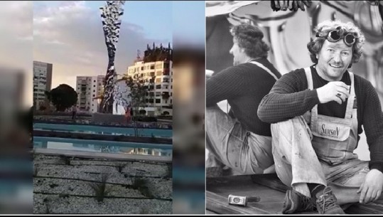 Skulptori shqiptar që ‘pushtoi’ sheshet e Europës dhe Amerikës ‘transformon’ Zogun e Zi (Foto+Video)