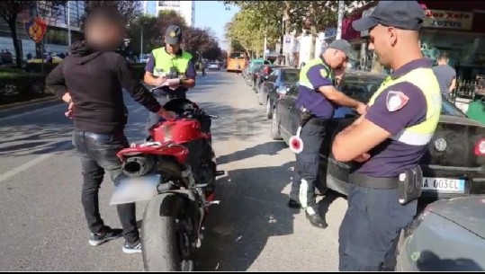 Në gjendje të dehur dhe pa patentë, policia e Tiranës arreston 27 shoferë, pezullon 124 leje drejtimi(VIDEO)