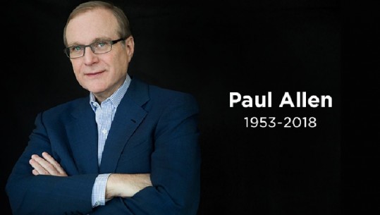 Vdes themeluesi i Microsoft Paul G. Allen, vuante nga një sëmundje e rëndë