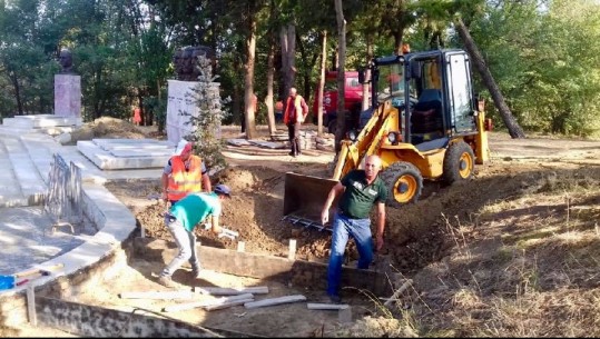 Kthimi i eshtrave të Mit'hat Frashërit, Bashkia e Tiranës nis ndërtimin e memorialit
