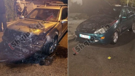 Shkrumbohen dy makina në Vlorë, zjarret dyshohen se janë të qëllimshme 