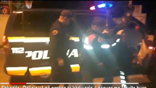 VIDEO/ Shkodër, kontrolle të befasishme në lokale, arrestohet 48-vjeçari, i dënuar me 16 vite burg (Emri)