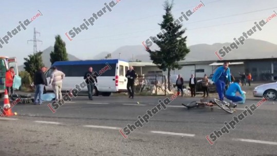 Aksident në superstradën Lezhë-Laç/ Kamioni përplas biçikletën, humb jetën një 78-vjeçar (VIDEO)