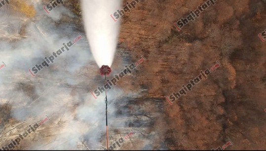 Zjarri masiv në Përrenjas, Forcat e Armatosura aksion për shuarjen e flakëve