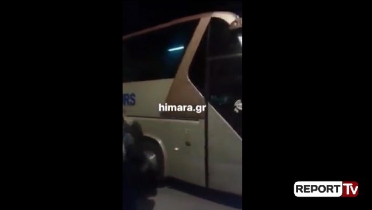 Varrimi i Kaçifas, ekstremistët grekë nisen për në Bularat, denoncimi: Qëllohet me gurë autobusi i linjës Athinë-Tiranë (Video)