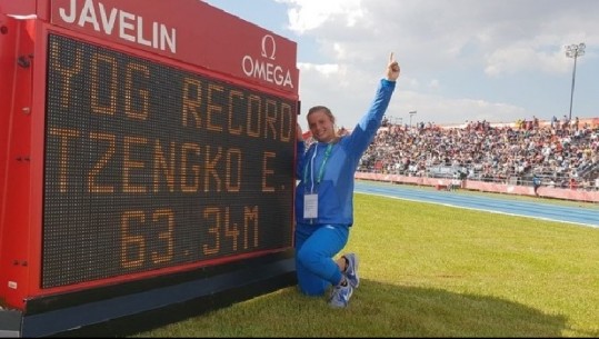 16-vjeçarja shqiptare shpallet sportistja më e mirë e Europës, mediat greke: Përgjigje për thirrjet raciste 