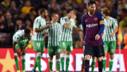 Barcelona shtanget në “Camp Nou”, Betisi i merr tre pikët