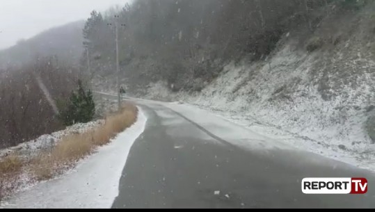 Nisin reshjet e para të dëborës në vend, zbardhet Dardha e Korçës (Video)