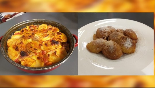 Të gatuajmë me Zonjën Vjollca/ Turli me perime dimri dhe Petulla me molle