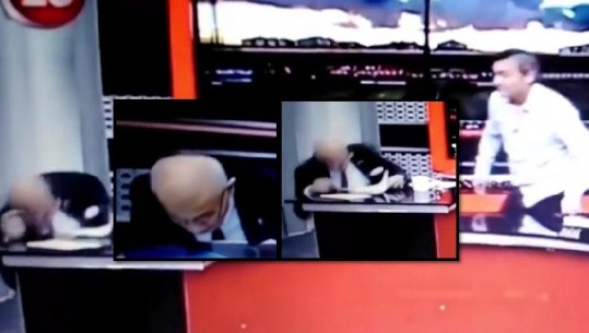 Pëson atak kardiak në transmetim live, gazetari rrëzohet përtokë (Video)
