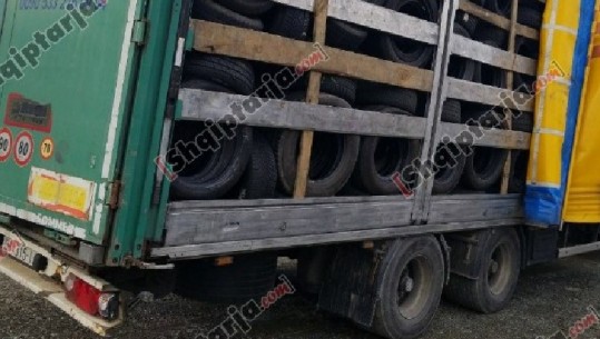 Kamioni me 2100 goma kontrabandë në Qafë-Thanë/ Gjykata jep masat e sigurisë për 9 të arrestuarit