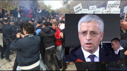 Protesta e dhunshme para parlamentit, Lleshaj mbledhje urgjente në Ministrinë e Brendshme