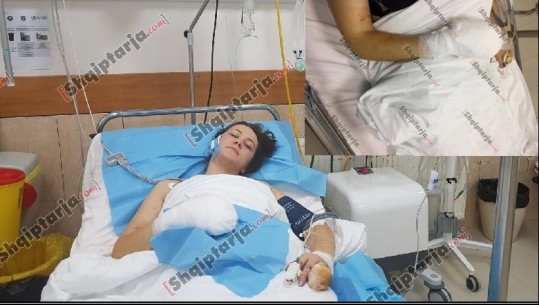 Report Tv siguron foton, policja e plagosur Ina Muka e shtrirë në spitalin e Traumës, dëmtime edhe në fytyrë