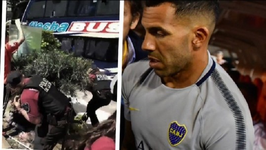 Tifozët e River Plate sulmojnë autobuzin e Boca Juniors, shtyhet 'Superclassico' (VIDEO)