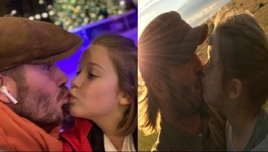 David Beckham puth sërish të bijën në buzë, komentuesit e kryqëzojnë: Turp, nuk është gruaja jote