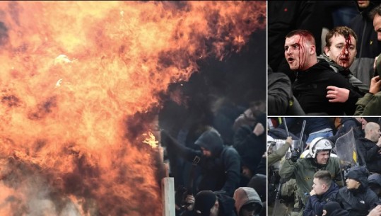 Champions League/ Dhunë dhe molotov, grekët përgjakin tifozët holandezë pasi Ajax mundi AEK-un (VIDEO)