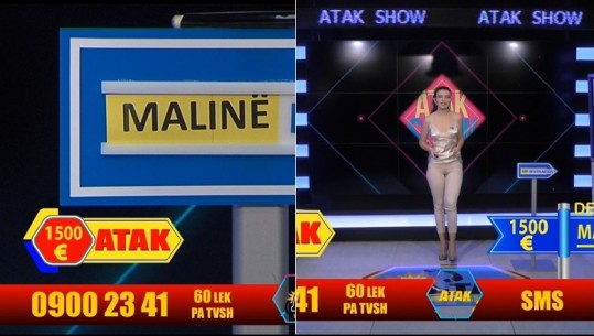 Gjeti emrin e fshatit, gruaja nga Tirana fiton 3 mijë euro në ‘ATAK SHOW’ në Report Tv
