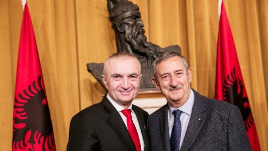 Presidenti Meta takon stërnipin e Jeronim De Radës: Dashuria e Giuseppe de Munno-s për Shqipërinë, frymëzuese