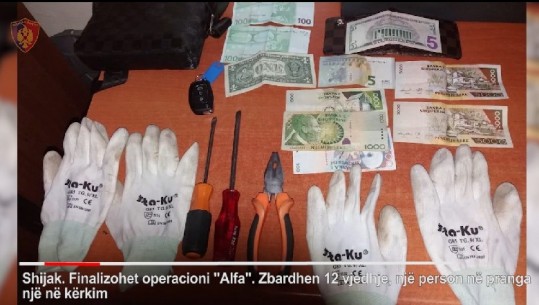 Arrestohet “skifteri” i Shijakut, 12 vjedhje në 2 muaj, 6 në një natë (VIDEO)