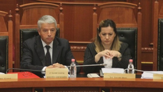 Sandër Lleshaj për herë të parë në parlament si ministër i Brendshëm