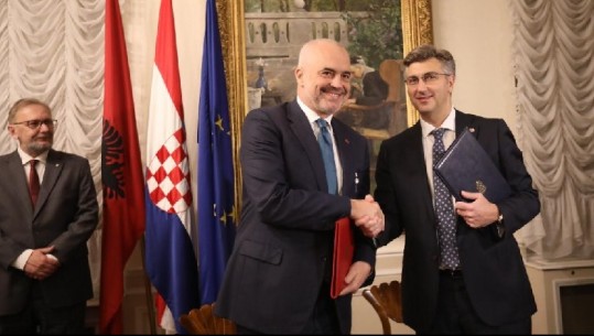 Vizita në Kroaci, Rama: Presim nga BE çeljen e negociatave në qershor 2019. Plenkoviç: Ju mbështesim
