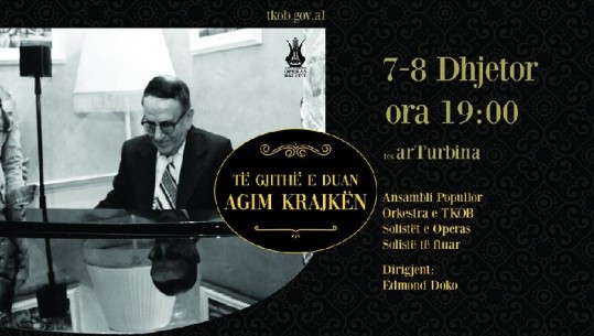 Rikthimi fantastik i Agim Krajkës, dy net live tek ‘Art’turbina’