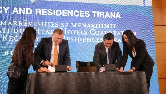 Firmoset marrëveshja për ish-Sheratonin, mbërrin në Shqipëri 'mbreti' i hotelerisë me 5 yje ‘Hyatt’