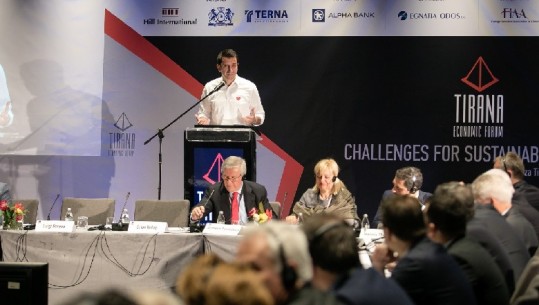 Zhvillohet Forumi Ekonomik i Tiranës, Veliaj: Piramida, shumë shpejt qendra më e madhe e teknologjisë së informacionit në Ballkan