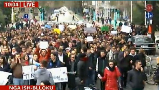 Skenari/ Protesta deri të hënën me grupe, të martën vijnë studentët nga rrethet
