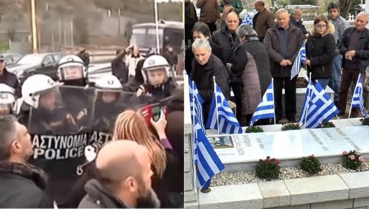 Ceremonia e të 40-ave të Kaçifas/ Nuk u lejuan që të hyjnë në Shqipëri, grekët përplasen me policinë në Kakavijë 