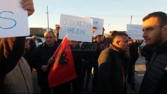 “O dorëzohu, o rrëzohu”/ Qytetarë dhe militantë të opozitës thirrje kundër Ramës në Fushë Krujë