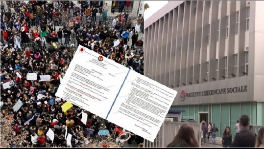 Ekskluzive/ Studentët në protestë, dekanët prokurime për shampanjë për festa (Dokumentet)