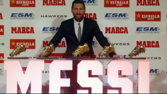 Messi fiton ‘Këpucën e Artë’, parakalon Ronaldo-n: Nuk e prisja, doja thjesht të isha futbollist profesionist