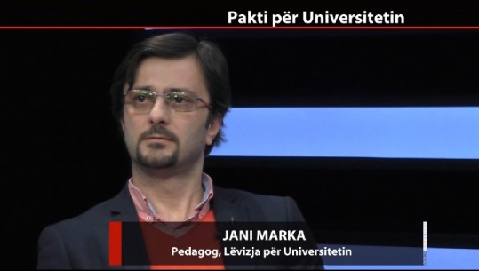 Zgjedhjet në universitet, pedagogu Jani Marka: Vota e një e pedagogu, vlen sa e 320 studentëve