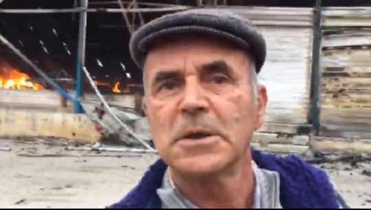Zjarri në Laç, tregtari: Kisha dy dyqane që u shkrumbuan, ndihmoja fëmijët në shkollë