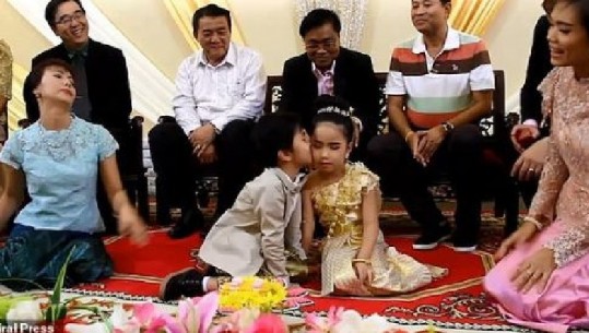 Motër e vëlla, binjakët 6-vjeçarë martohen nga prindërit: Janë bërë për njëri-tjetrin 