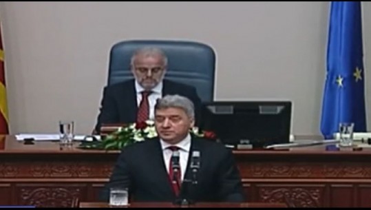 Në fjalimin e fundit përpara ligjvënësve, presidenti Ivanov bën thirrje kundër marrëveshjes së Prespës 