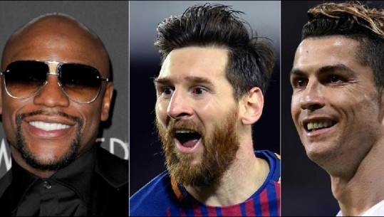 100 sportistët më të paguar në botë/ Messi parakalon Ronaldon në renditje, boksieri Floyd Mayather në vend të parë 
