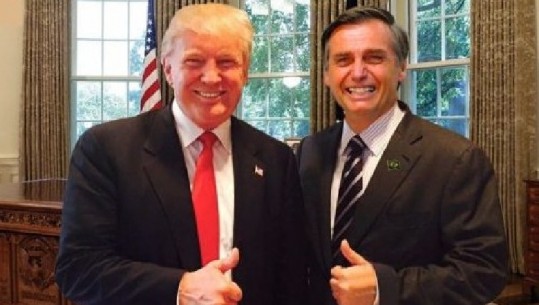 Trump përshëndet prezantimin e nacionalistit Bolsonaro, si presidenti i ri i Brazilit