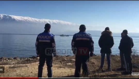 U mbyt dje në liqenin e Pogradecit,moti i keq dhe dallgët, ndërpriten kërkimet për peshkatarin