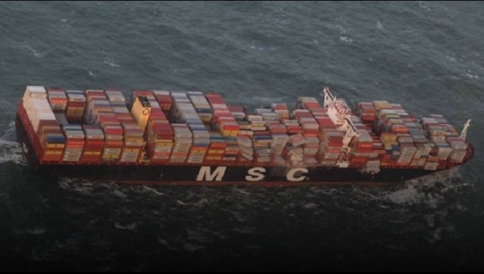 Bien nga anija në Detin e Veriut 270 kontejnerë me lëndë të rrezikshme, alarm në brigjet europiane