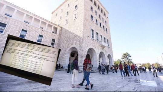Universiteti i Tiranës: Ja si do të zëvendësohet mësimi për ditët e protestës së studentëve